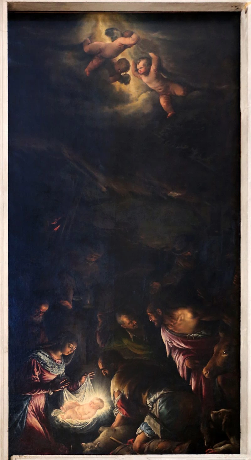 Adorazione dei pastori - San Giorgio Maggiore, Venezia, Jacopo da Ponte, detto Bassano